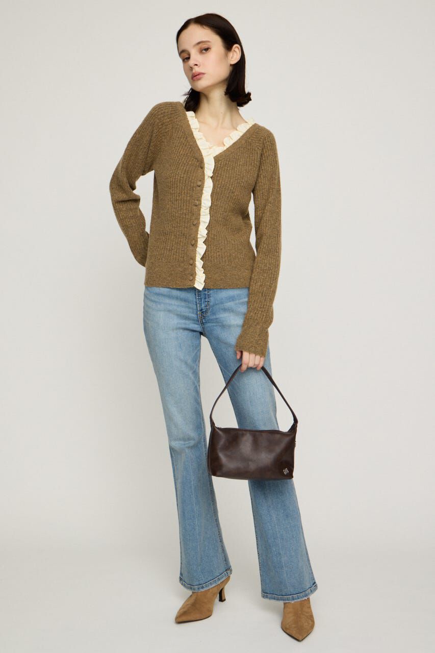 SLY「HW FLARE PT WITH ROICA（R）EF」|デニム|