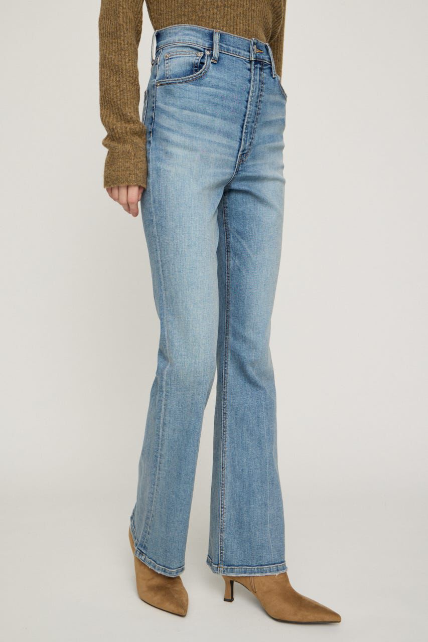 SLY「HW FLARE PT WITH ROICA（R）EF」|デニム|