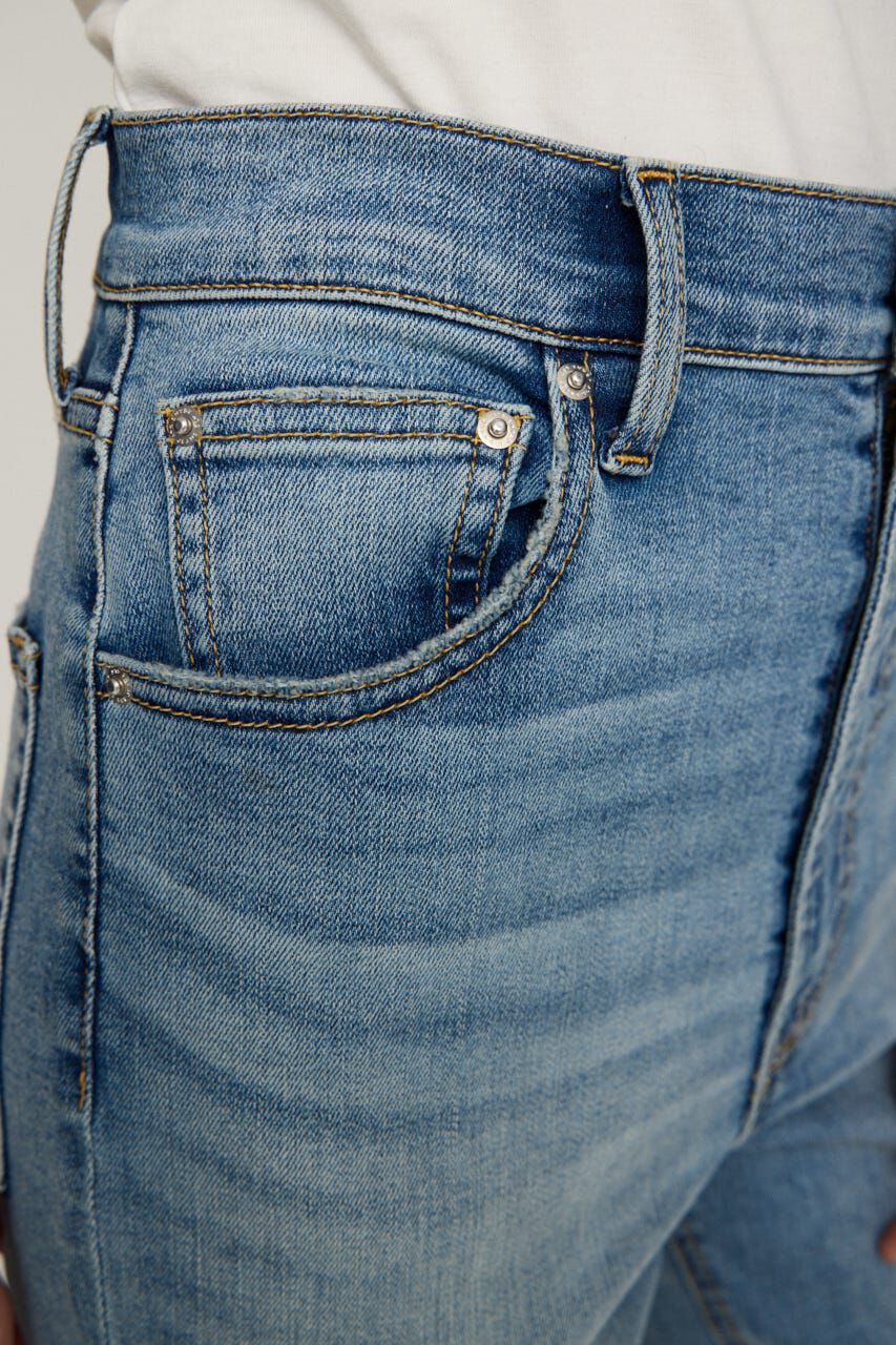 SLY「HW FLARE PT WITH ROICA（R）EF」|デニム|