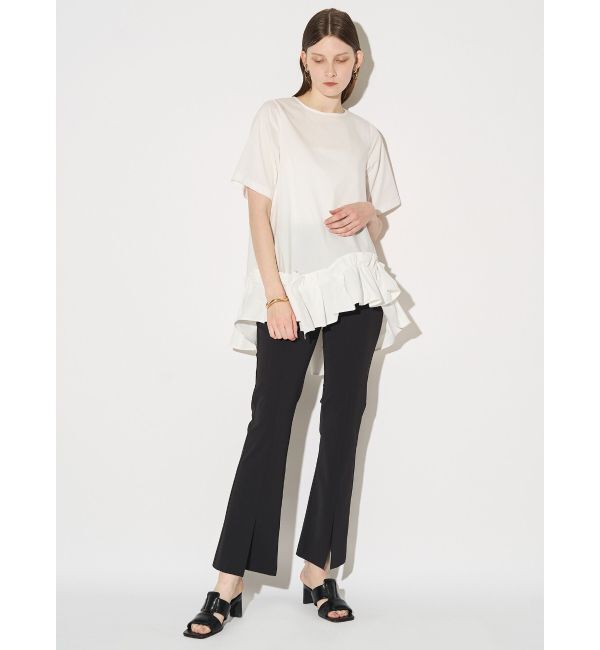 ELENDEEK「FRILL HEM BL」|シャツ・ブラウス|