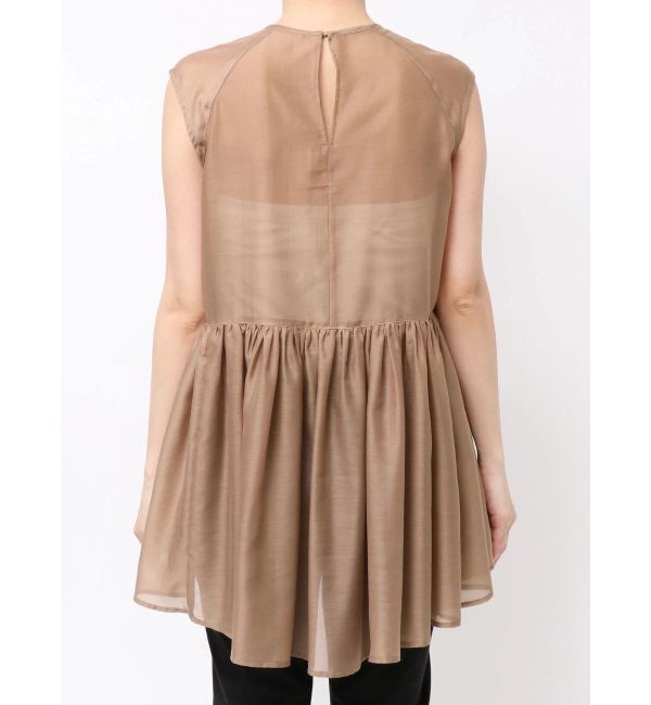 ELENDEEK「SHEER PEPLUM BL」|シャツ・ブラウス|