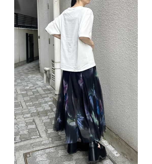 MURUA「プリントオーバーTシャツ」|Tシャツ・カットソー|