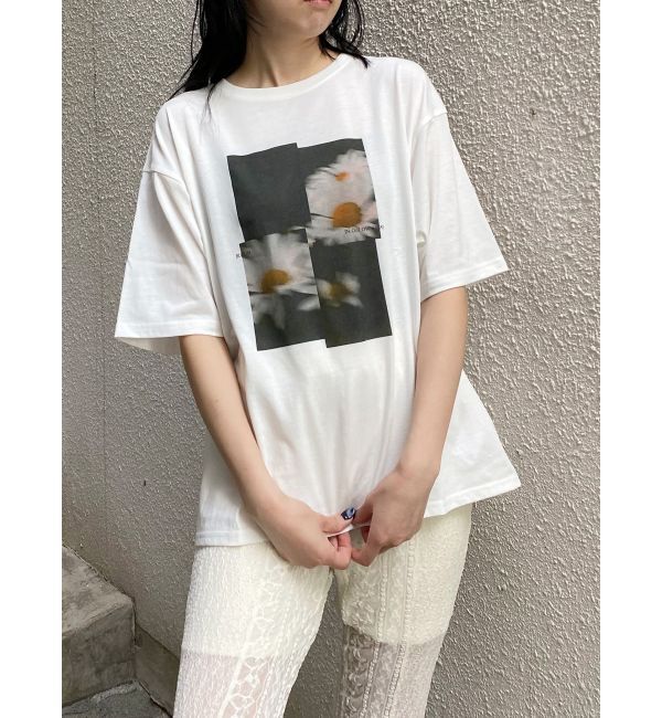 MURUA「プリントオーバーTシャツ」|Tシャツ・カットソー|