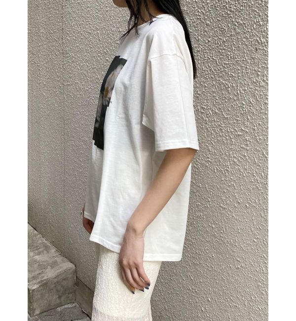 MURUA「プリントオーバーTシャツ」|Tシャツ・カットソー|