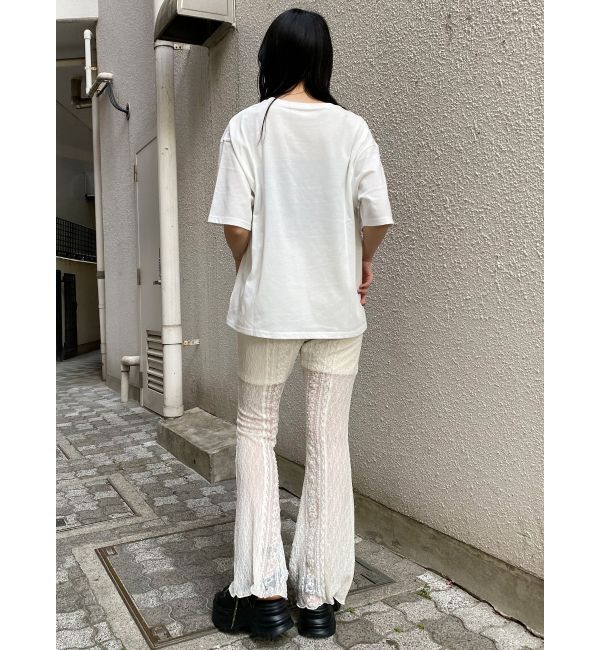 MURUA「プリントオーバーTシャツ」|Tシャツ・カットソー|