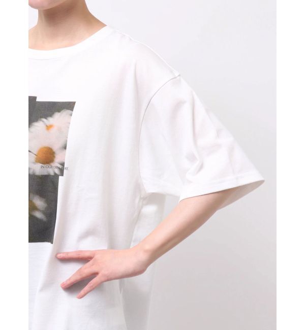 MURUA「プリントオーバーTシャツ」|Tシャツ・カットソー|