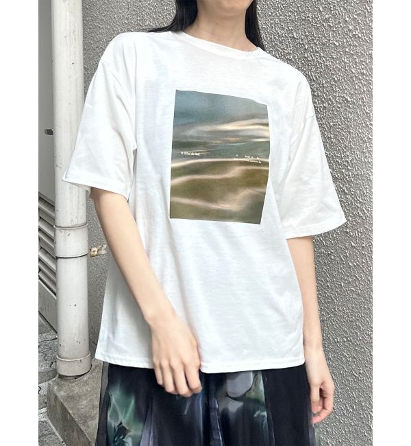 MURUA「プリントオーバーTシャツ」|Tシャツ・カットソー|ミックス