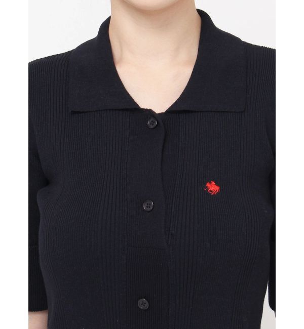 LAGUNAMOON「【POLO BCSコラボ】シャツカラーニットワンピース」|ワンピース|