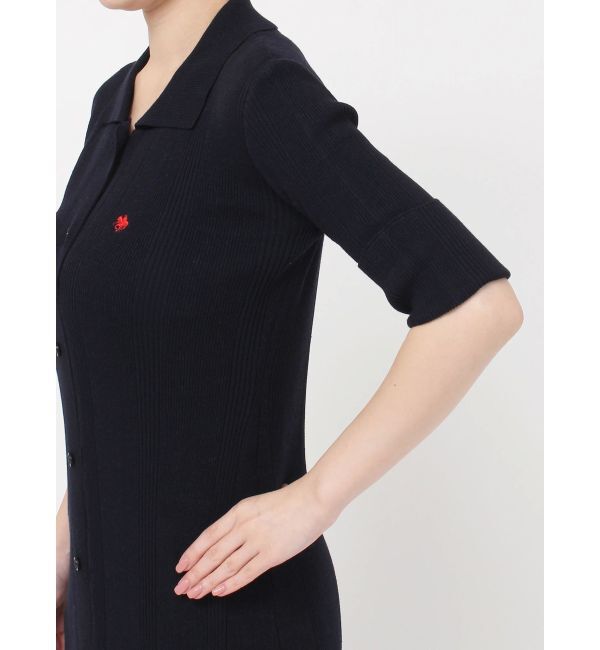 LAGUNAMOON「【POLO BCSコラボ】シャツカラーニットワンピース」|ワンピース|