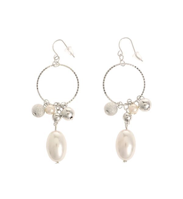 EVRIS「PEARL MOTIF ピアス」|ピアス|シルバー