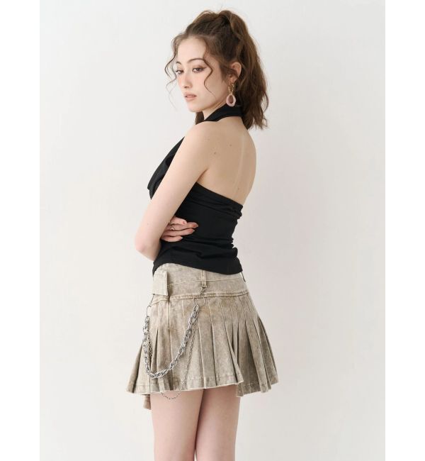 EVRIS「ネックレスホルターネックトップス」|キャミソール|
