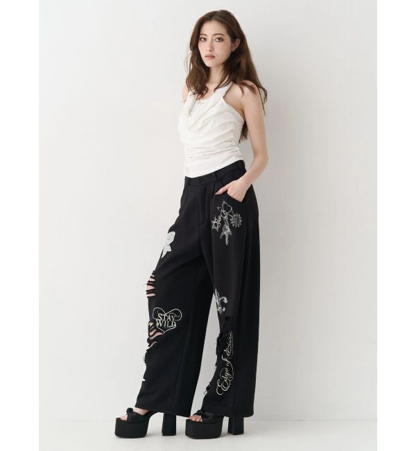 EVRIS「ネックレスホルターネックトップス」|キャミソール|