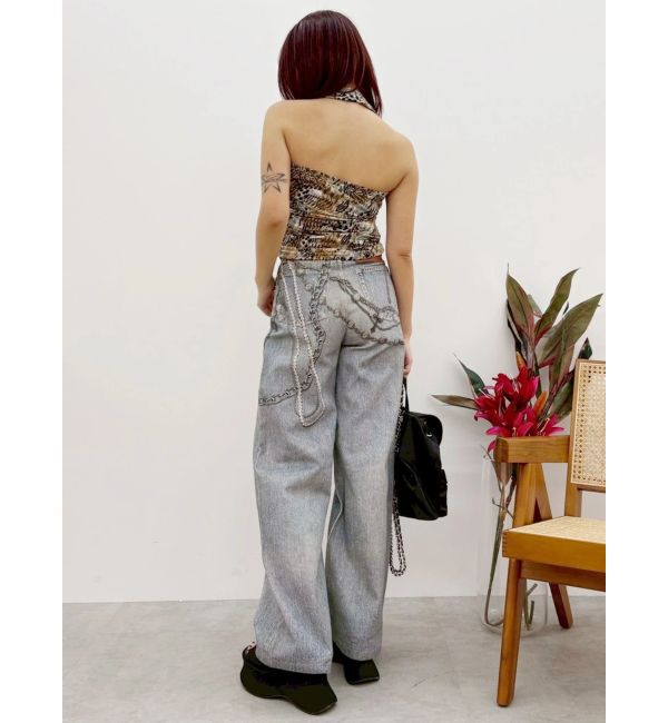 EVRIS「ネックレスホルターネックトップス」|キャミソール|
