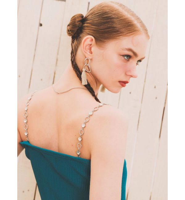 EVRIS「COLOR FRINGE ピアス」|ピアス|