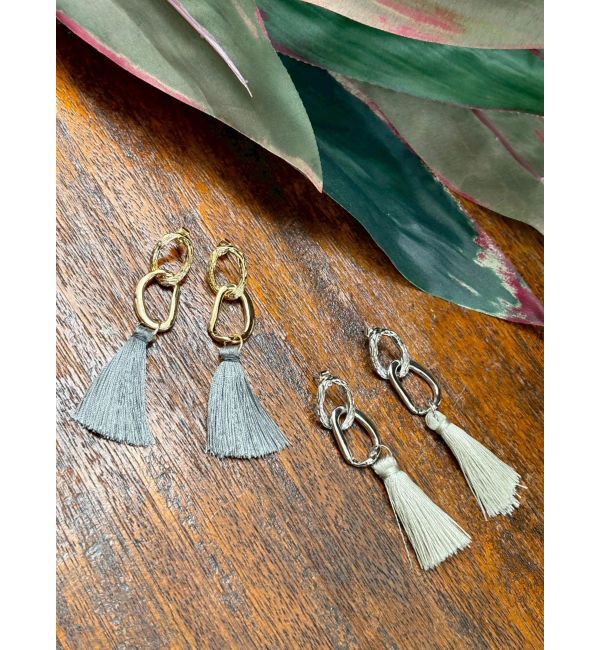 EVRIS「COLOR FRINGE ピアス」|ピアス|