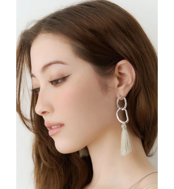 EVRIS「COLOR FRINGE ピアス」|ピアス|