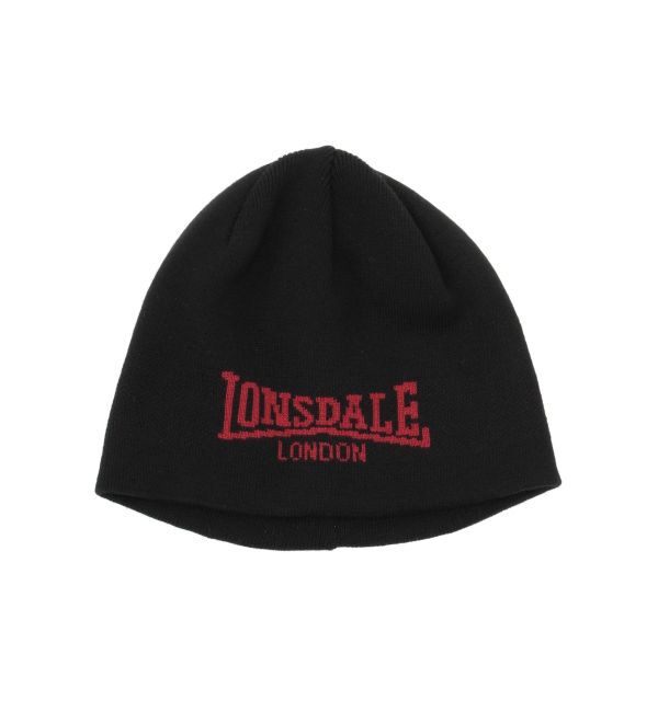 jouetie「【LONSDALE&times;jouetie】JQDビーニー」|ニット帽|ブラック