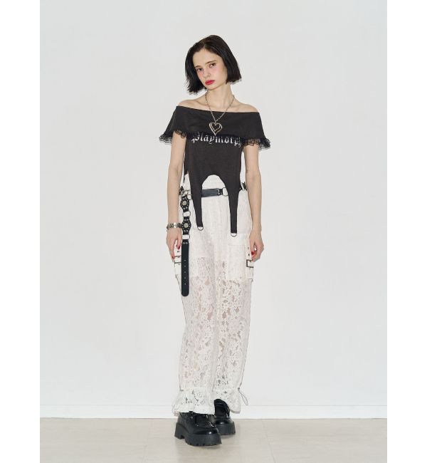 jouetie「オフショルガータートップス」|Tシャツ・カットソー|