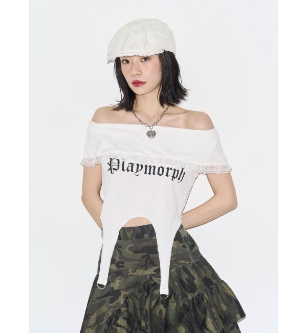 jouetie「オフショルガータートップス」|Tシャツ・カットソー|