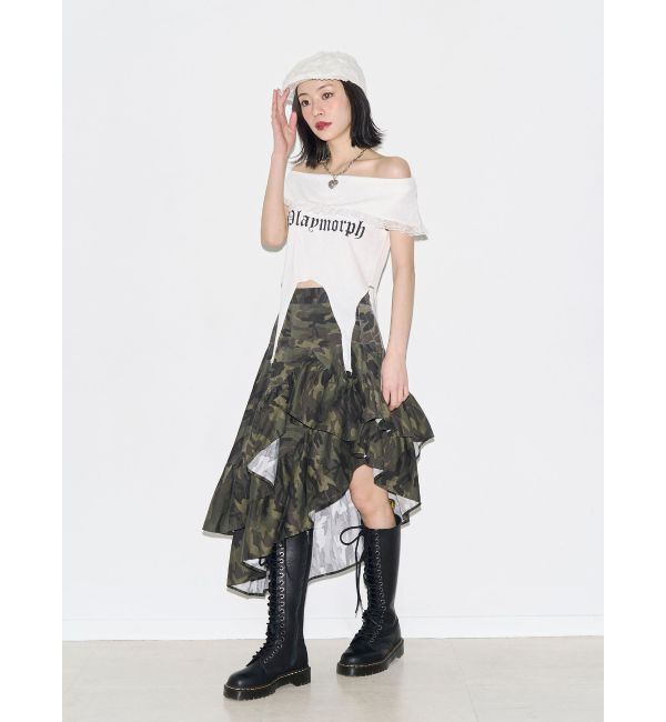 jouetie「オフショルガータートップス」|Tシャツ・カットソー|