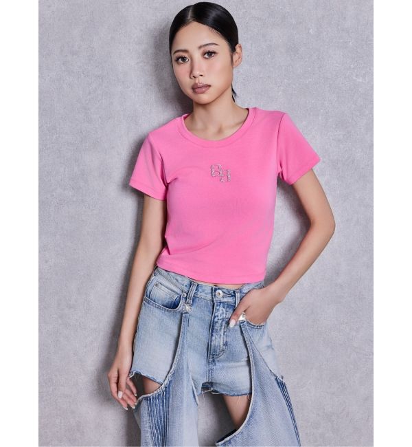GYDA「GLITTER GG Tシャツ」|Tシャツ・カットソー|