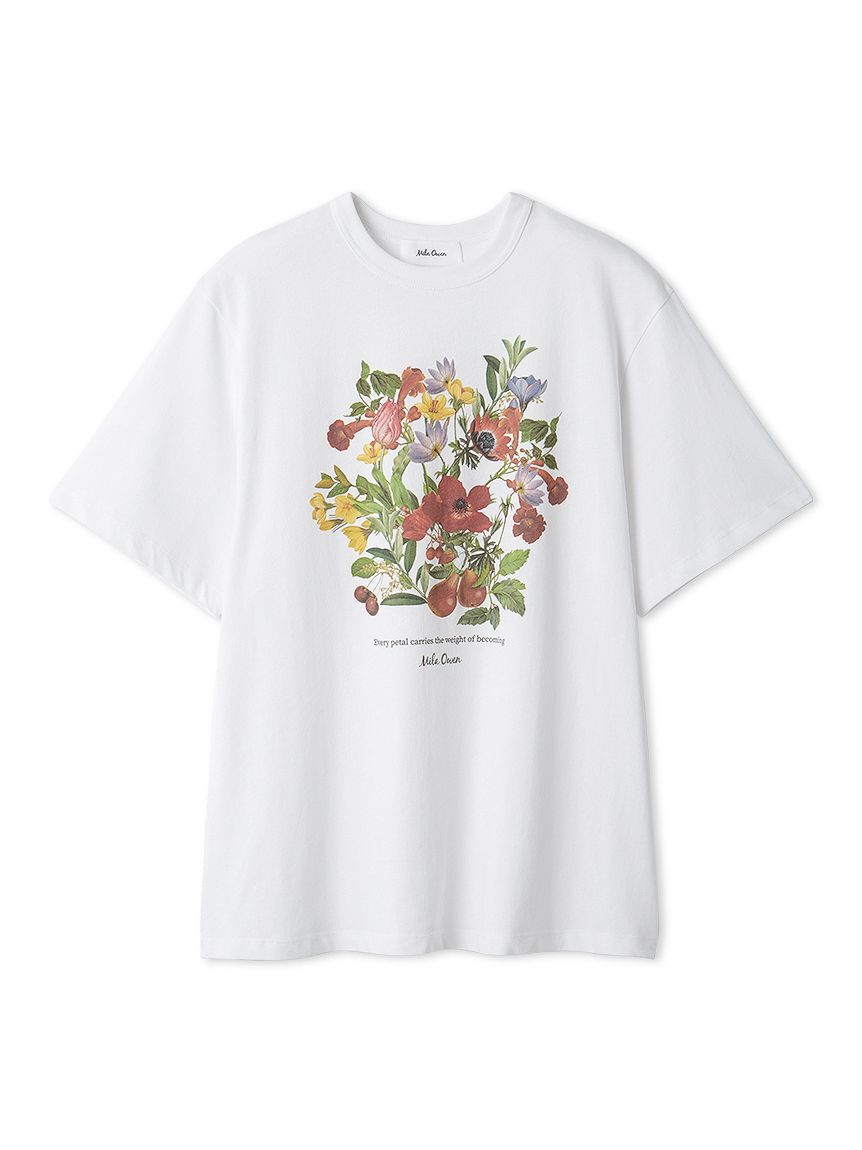 Mila Owen「ボタニカルグラフィックTシャツ」|Tシャツ・カットソー|
