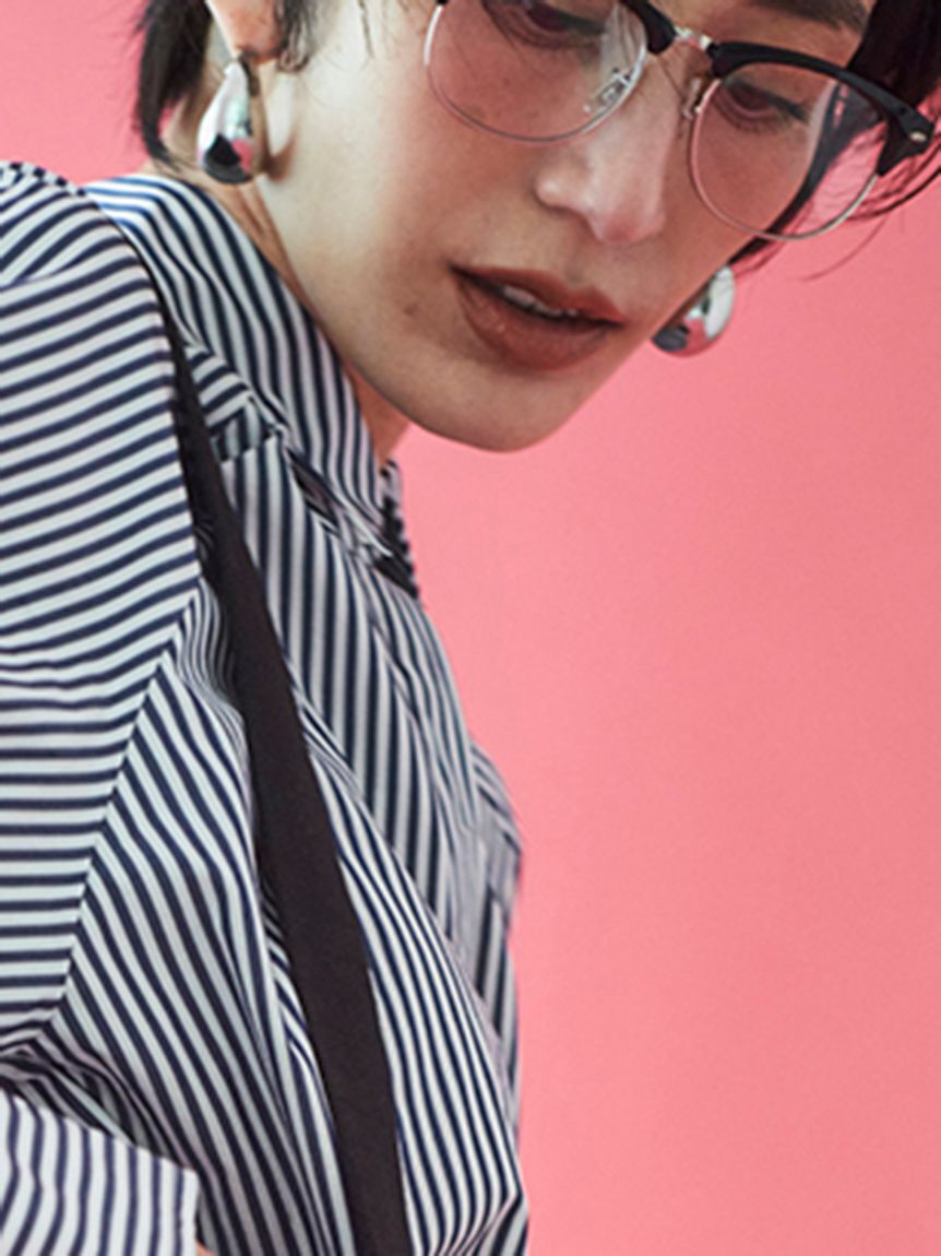 Mila Owen「メタルドロップピアス」|ピアス|