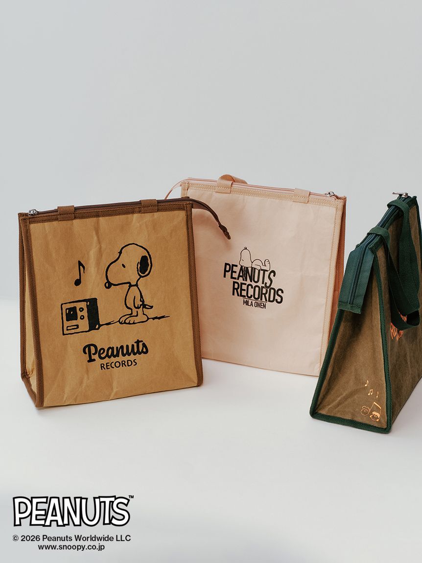 Mila Owen「【PEANUTS RECORDS】保冷バッグ」|食器・キッチングッズ|