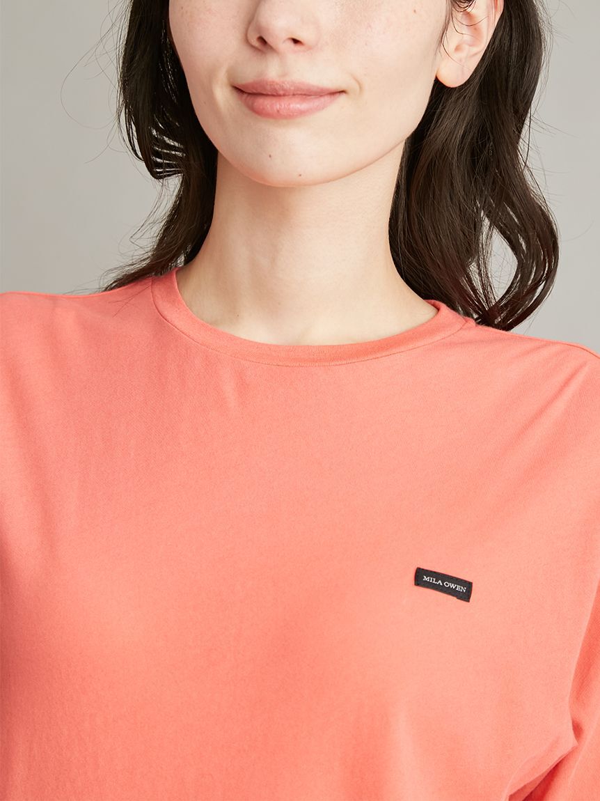 Mila Owen「強撚天竺シアー半袖カットソー」|Tシャツ・カットソー|