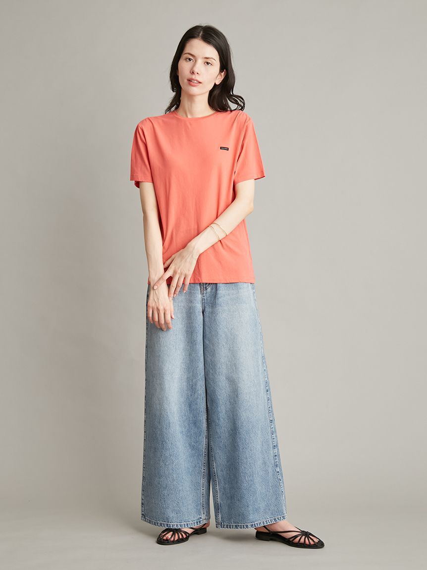 Mila Owen「強撚天竺シアー半袖カットソー」|Tシャツ・カットソー|