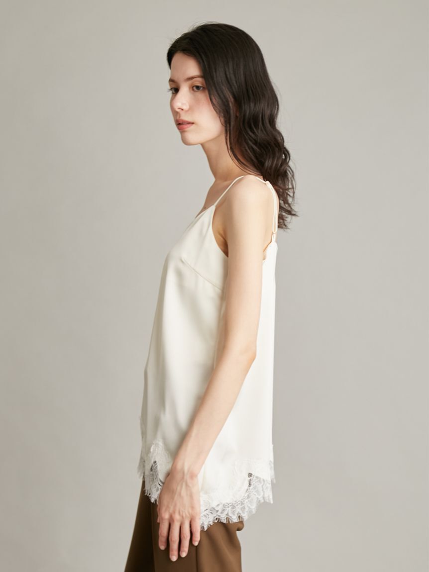 Mila Owen「【WEB限定カラー】キャミレイヤードダンボールＴシャツ」|Tシャツ・カットソー|