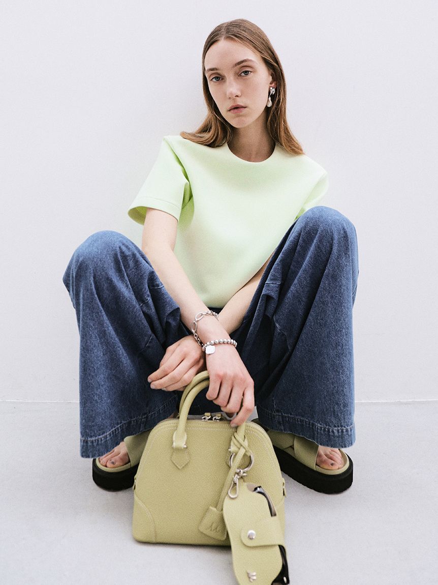 Mila Owen「【WEB限定カラー】キャミレイヤードダンボールＴシャツ」|Tシャツ・カットソー|