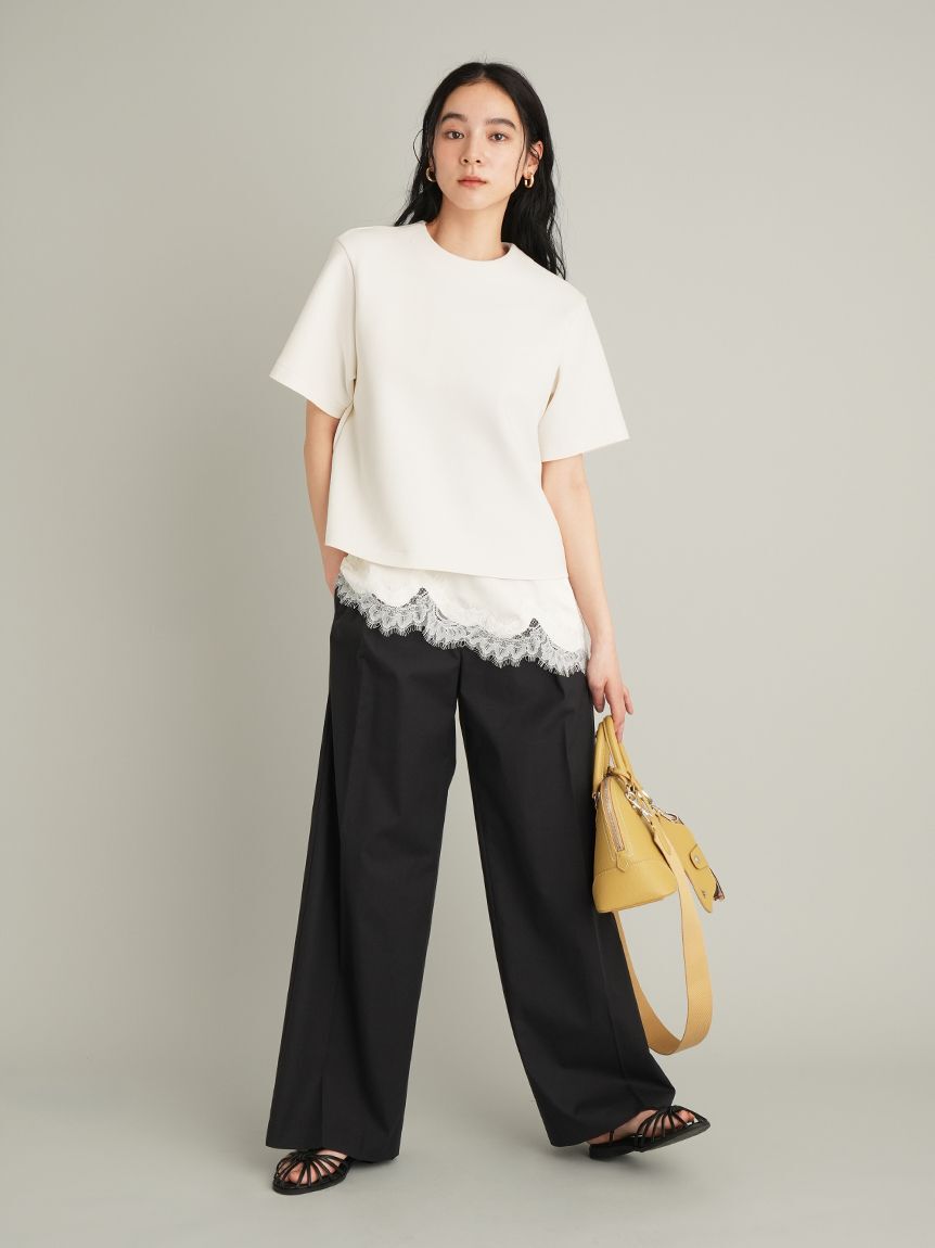 Mila Owen「【WEB限定カラー】キャミレイヤードダンボールＴシャツ」|Tシャツ・カットソー|