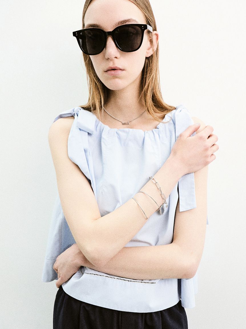 Mila Owen「【EVERYDAY PROOF JEWELRY 】ラインバングル」|ブレスレット・バングル|