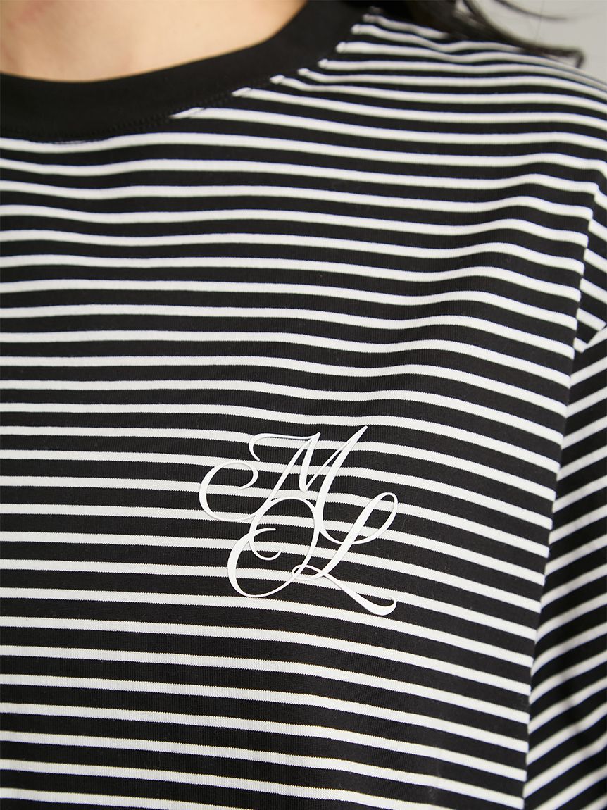 Mila Owen「【WEB限定カラー】ハイラインモノグラムＴシャツ」|Tシャツ・カットソー|