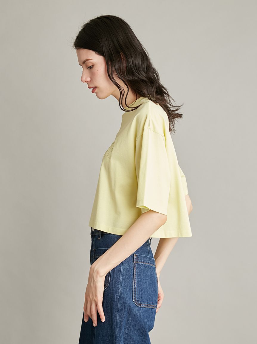 Mila Owen「【WEB限定カラー】ハイラインモノグラムＴシャツ」|Tシャツ・カットソー|