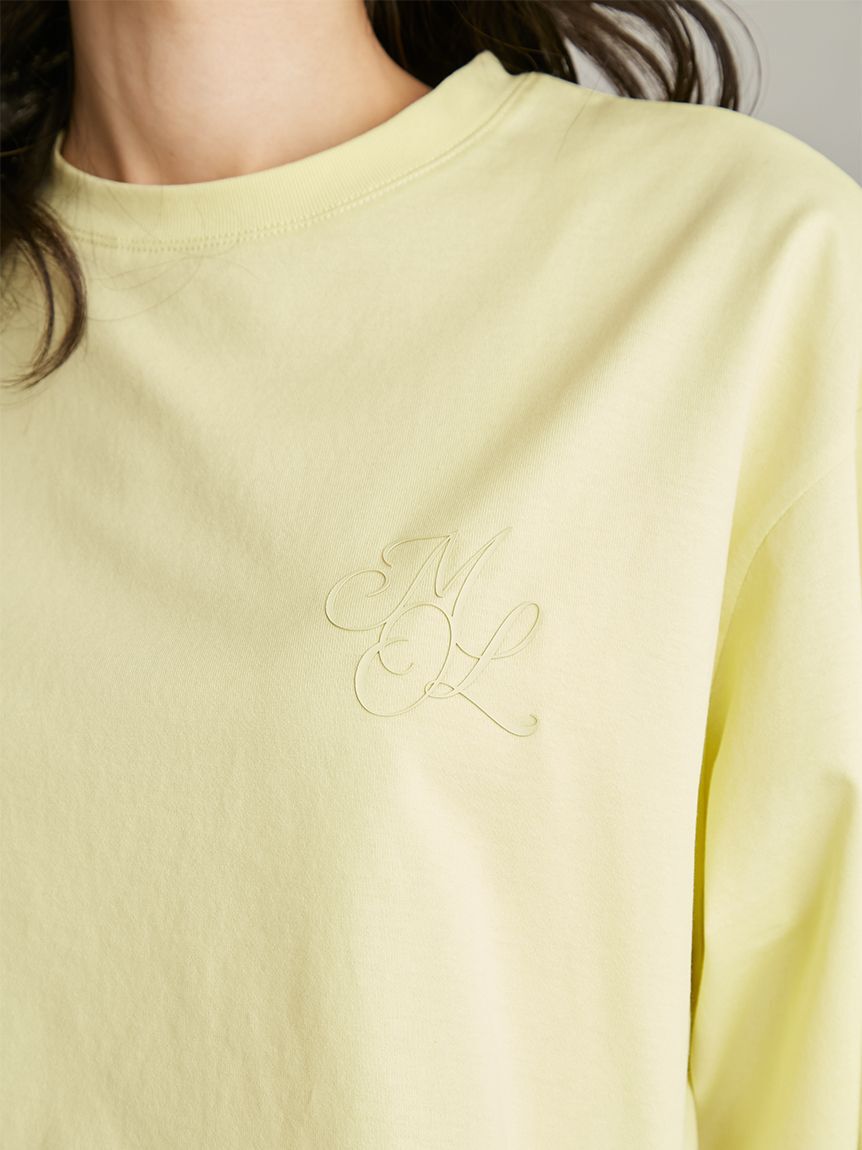 Mila Owen「【WEB限定カラー】ハイラインモノグラムＴシャツ」|Tシャツ・カットソー|