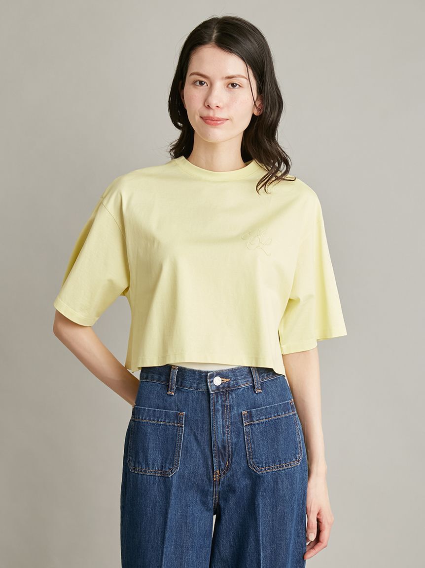Mila Owen「【WEB限定カラー】ハイラインモノグラムＴシャツ」|Tシャツ・カットソー|LIME