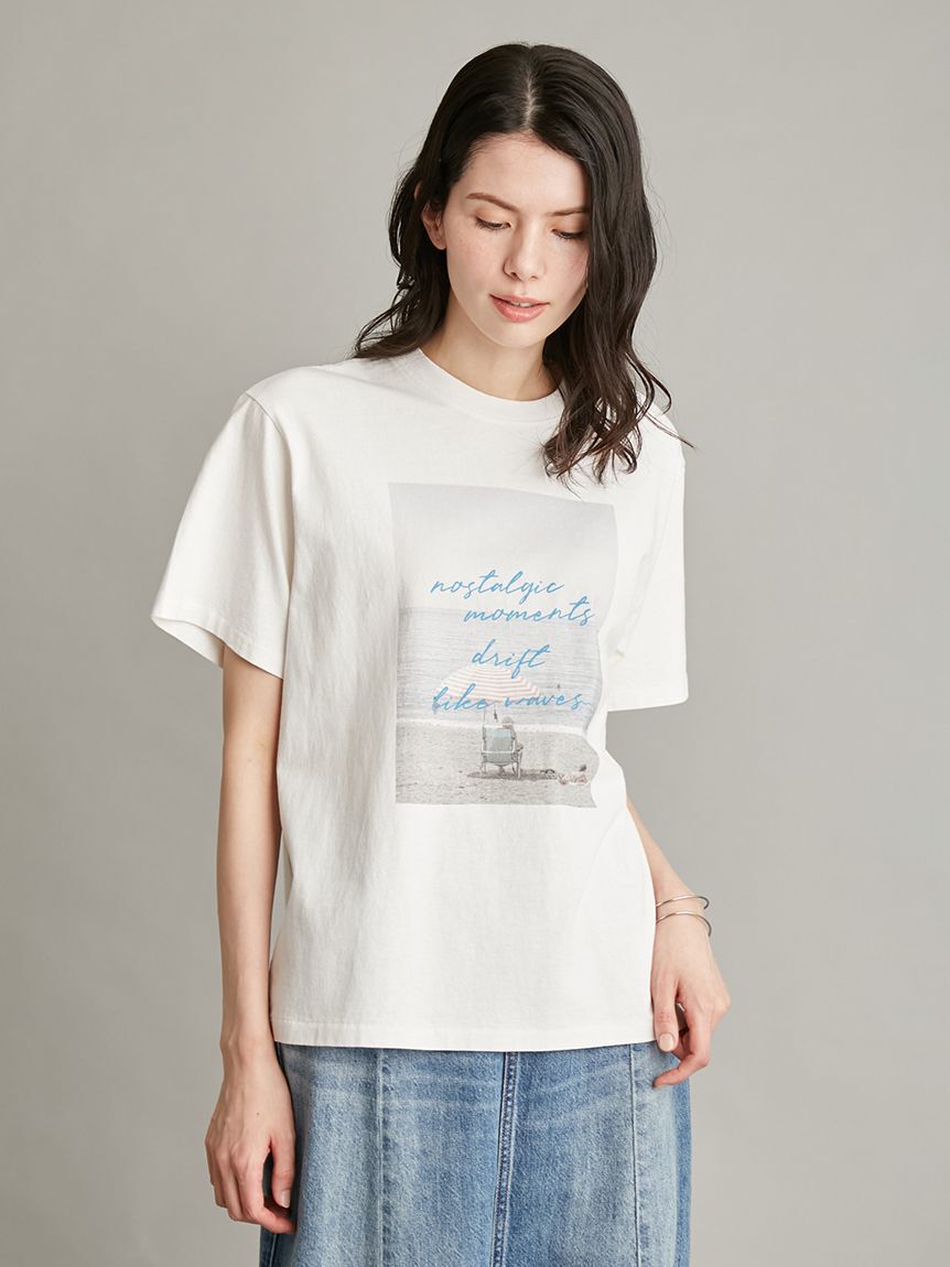 Mila Owen「フォトプリントＴシャツ」|Tシャツ・カットソー|