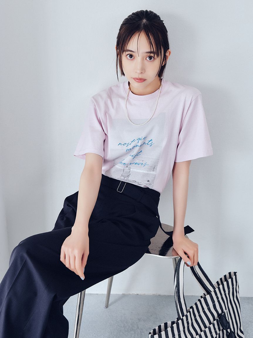 Mila Owen「フォトプリントＴシャツ」|Tシャツ・カットソー|