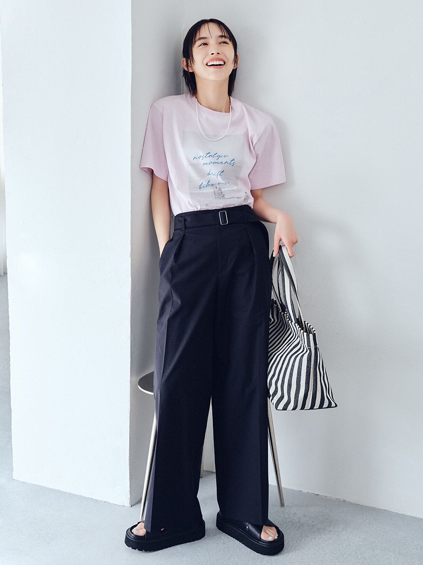 Mila Owen「フォトプリントＴシャツ」|Tシャツ・カットソー|