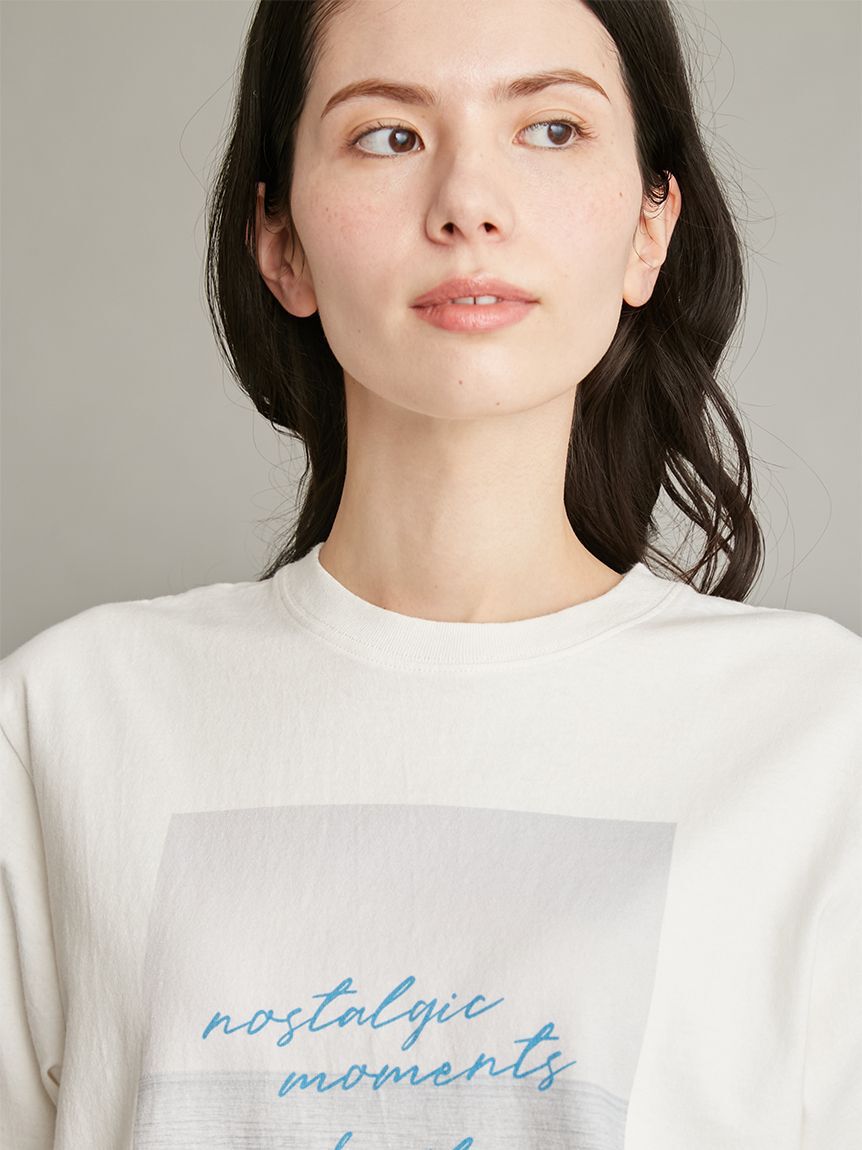 Mila Owen「フォトプリントＴシャツ」|Tシャツ・カットソー|
