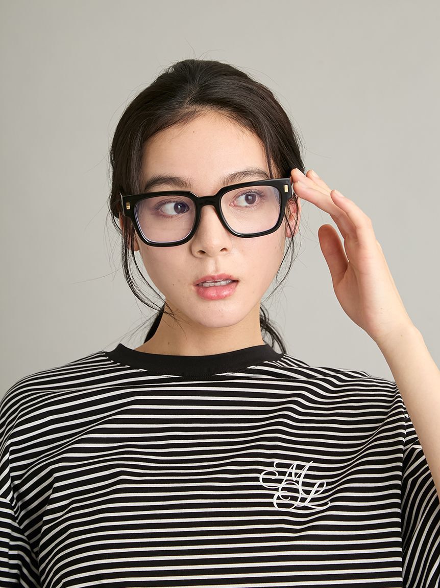 Mila Owen「【EYE-CONIC SUMMER】セルスクエアダテメガネ」|サングラス|