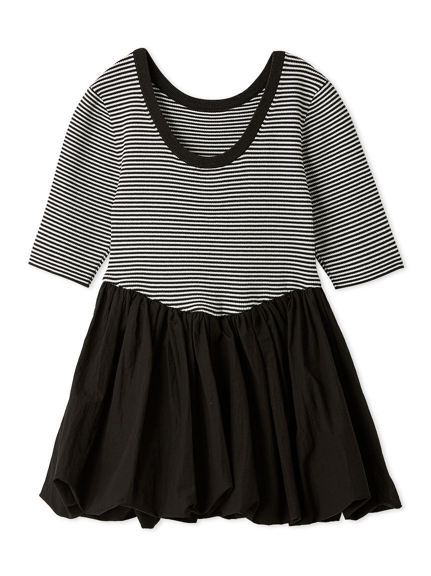 Mila Owen「【ウォッシャブル】2wayペプラムリブニットドッキングトップス」|Tシャツ・カットソー|