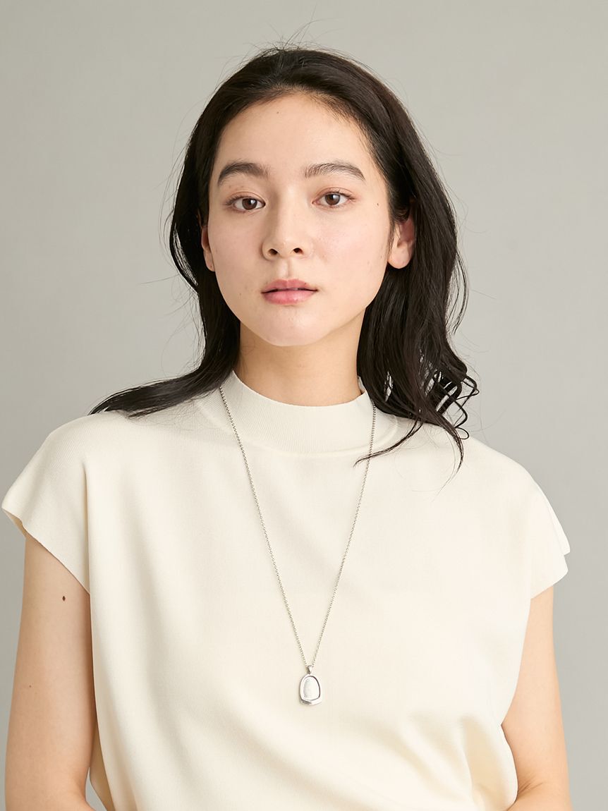 Mila Owen「【EVERYDAY PROOF JEWELRY 】メタルポイントロングネックレス」|ネックレス|