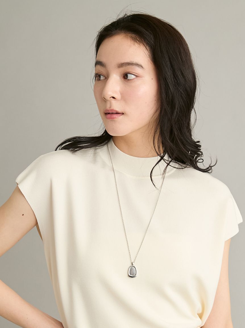Mila Owen「【EVERYDAY PROOF JEWELRY 】メタルポイントロングネックレス」|ネックレス|