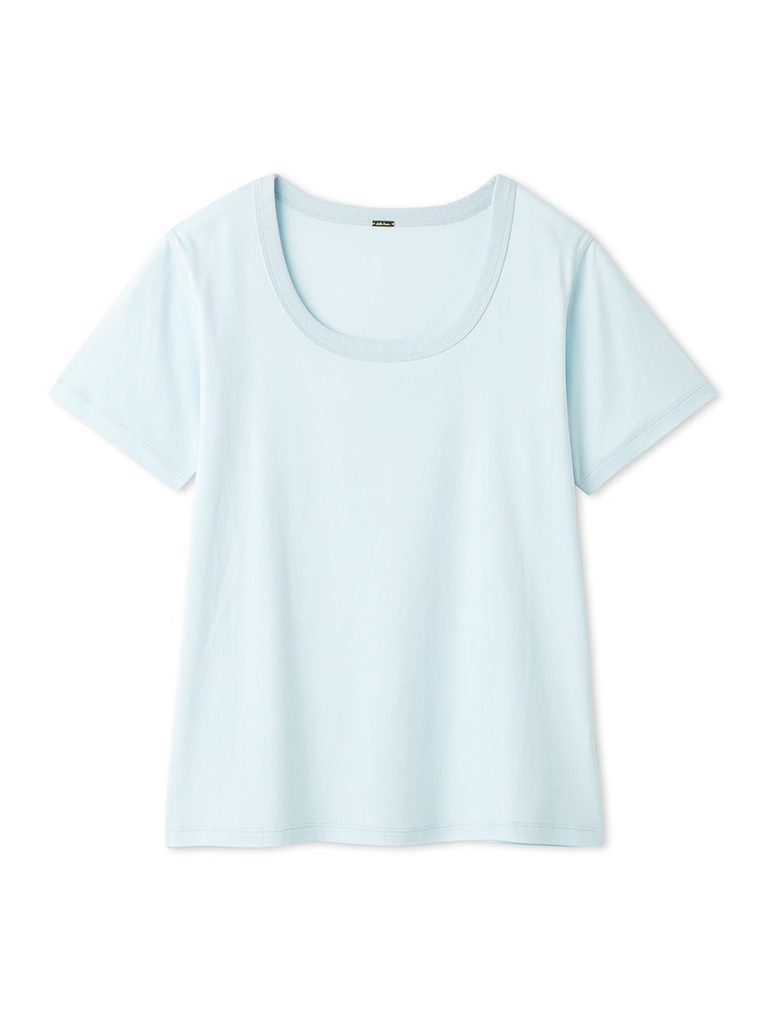 Mila Owen「シルキータッチＵネックTシャツ」|Tシャツ・カットソー|
