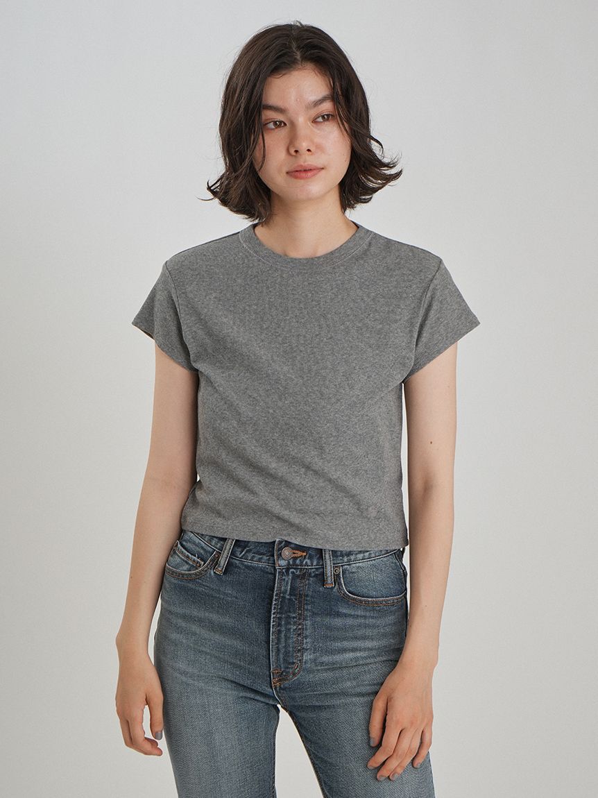Mila Owen「強撚シアーフライスちびTシャツ」|Tシャツ・カットソー|