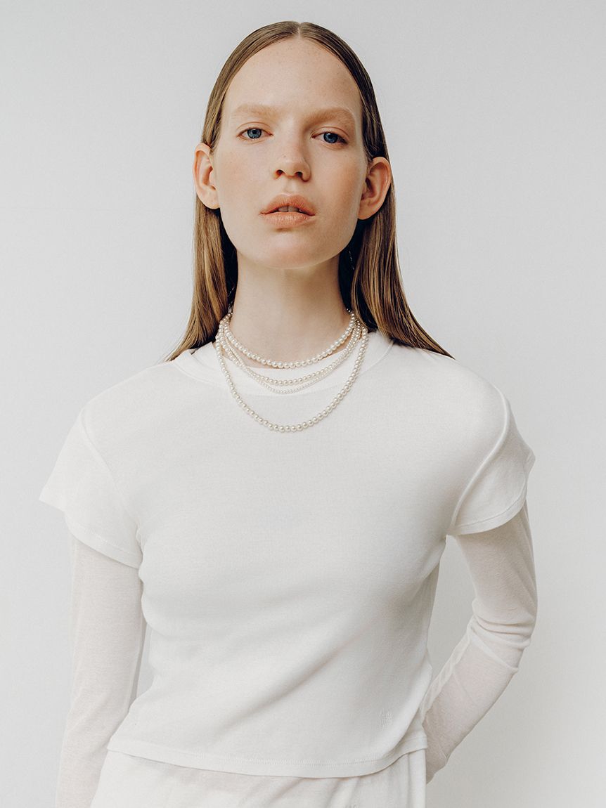 Mila Owen「強撚シアーフライスちびTシャツ」|Tシャツ・カットソー|
