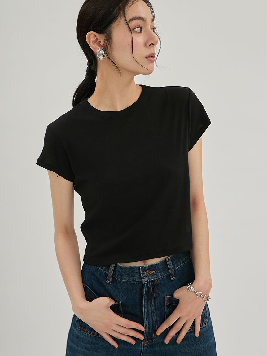 Mila Owen「強撚シアーフライスちびTシャツ」|Tシャツ・カットソー|